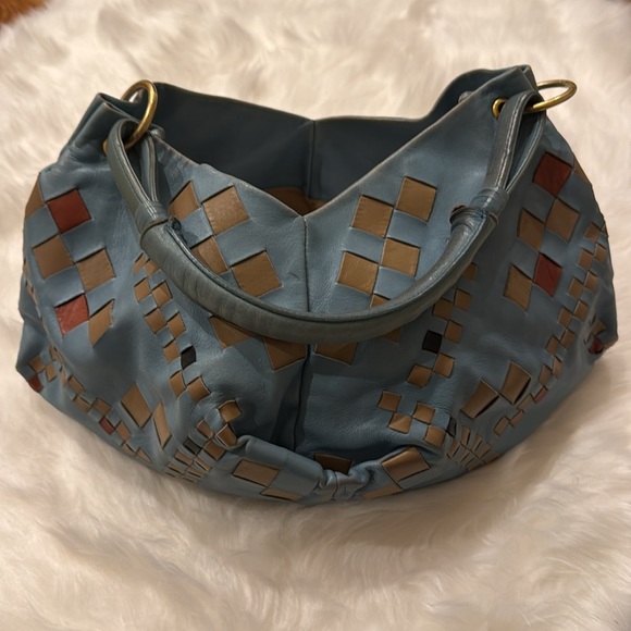 Vintage Bottega Veneta Intrecciata Fortune Cookie Hobo Bag - Picture 3 of 7